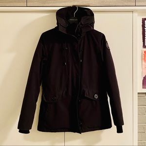 CANADA GOOSE RIDEAU PARKA BLACK LABEL